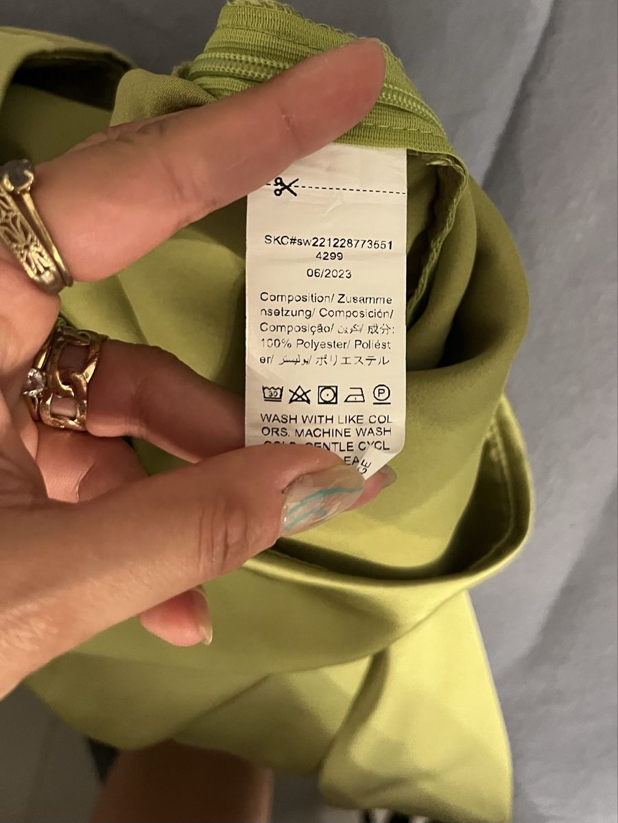 Gonne: Jupe satinée verte taille S – Nuovo (secondo la descrizione) da Aigle venduto da sow_m7gm 8