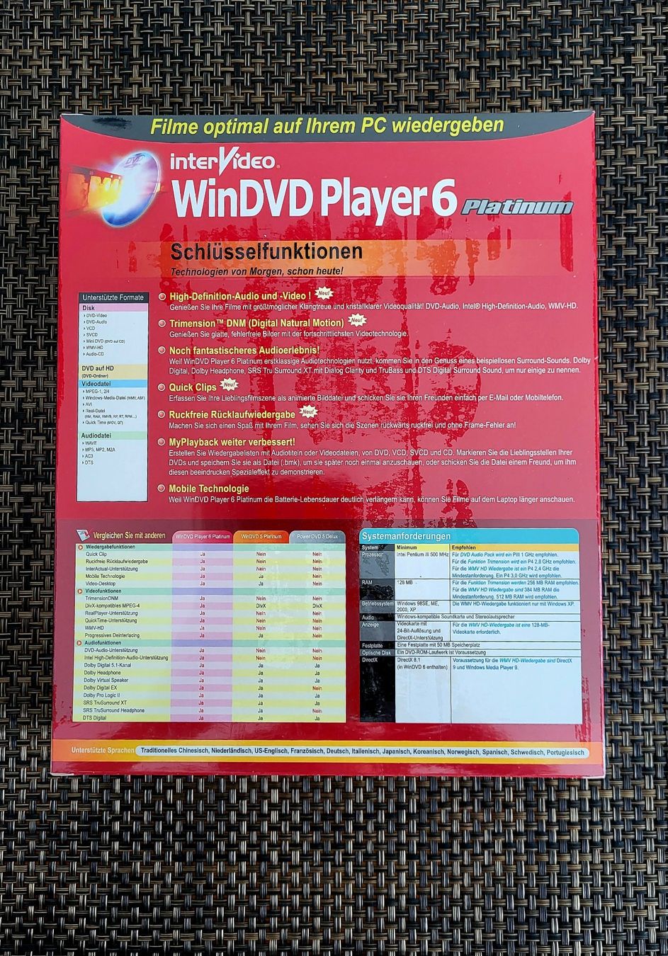 Software: Inter Video - WinDVD Player 6 – Platinum - NEU – Neu und originalverpackt aus Eschlikon TG von Hirzliblick 1