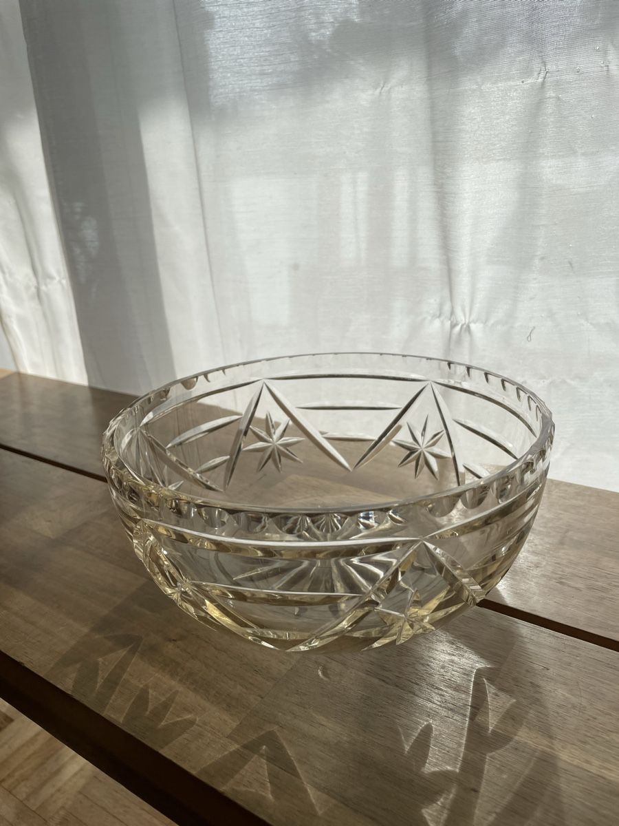 Schalen: Kristall Schale Vintage mit Stern Design – Gebraucht aus Dietlikon von VintageStudioZurich 2