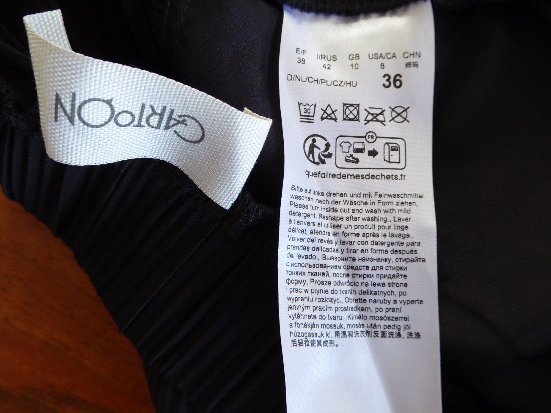 Pantaloni: Hose CARTOON schwarz Grösse 36 – Nuovo (secondo la descrizione) da Entlebuch venduto da roma6370 3