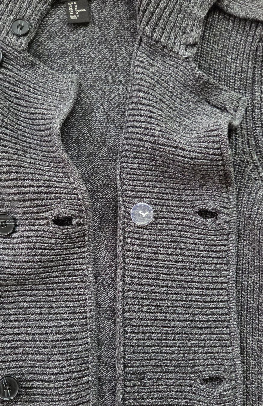 H&M Jacken: Herren Cardigan grau – Gebraucht aus Brüttisellen von ruebli-fan13 4