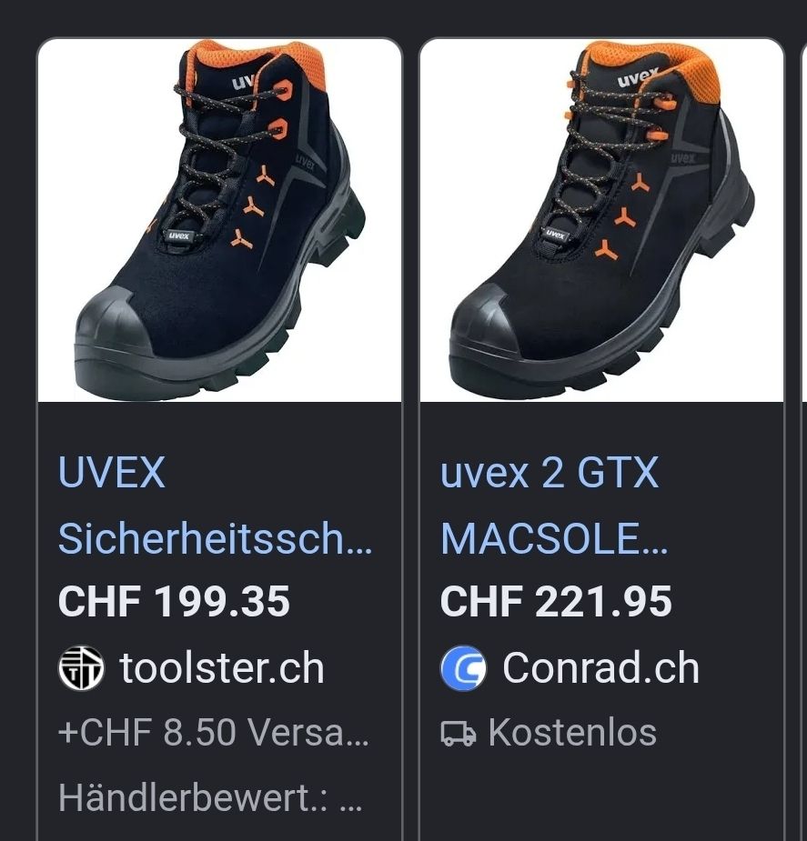 Herrenschuhe: Sicherheit Schuhe Uvex – Neu und originalverpackt aus Riehen von nancy2007 6