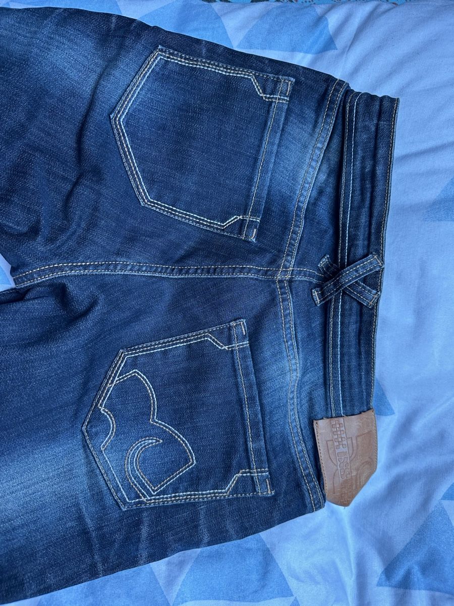 Jeans: Motorrad Jeans mit Protektoren – Usato da Wolfhausen venduto da Foto-Brocki