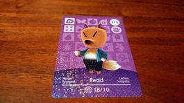 Animal Crossing amiibo Karte, Redd / Reiner, EU Nr. 315