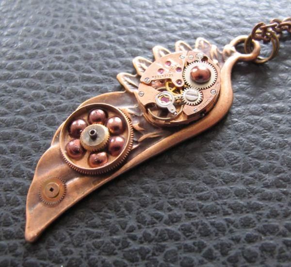 Altri gioielli: Uhrknall`s handmade Steampunk Necklace – Nuovo (secondo la descrizione) da Schwanden GL venduto da UHRKNALL 1