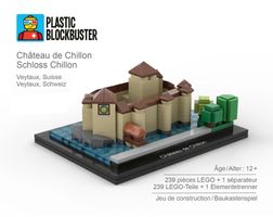 LEGO Château de Chillon - Swiss Architecture