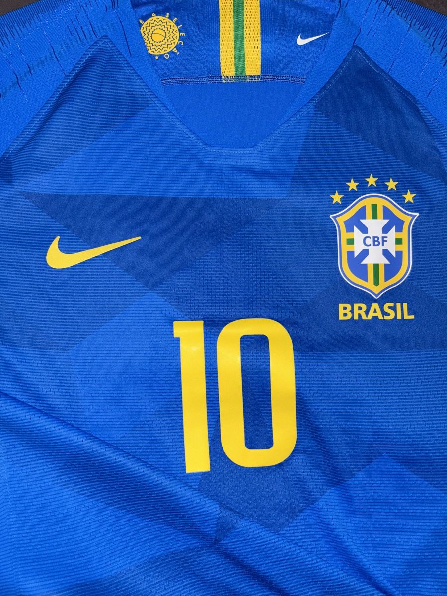 Nike Canottiere & Pantaloni: NEYMAR BRASILIEN PLAYER ISSUE NIKE TRIKOT BARCA PSG – Nuovo (secondo la descrizione) da Rain venduto da JerseyLegends 8