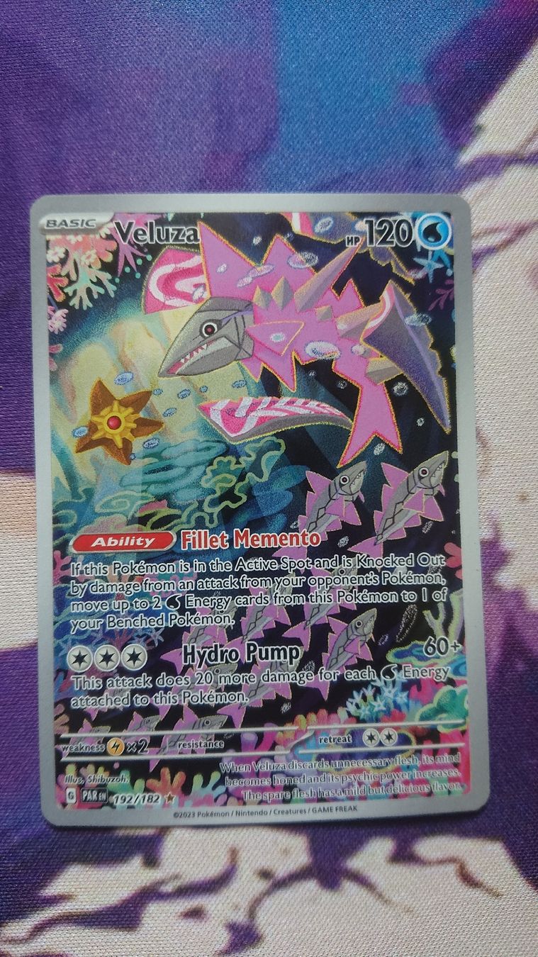 Pokémon Cartes à collectionner: Veluza PAR 192 EN – Neuf (Voir description) à Chur par FreakofRarity