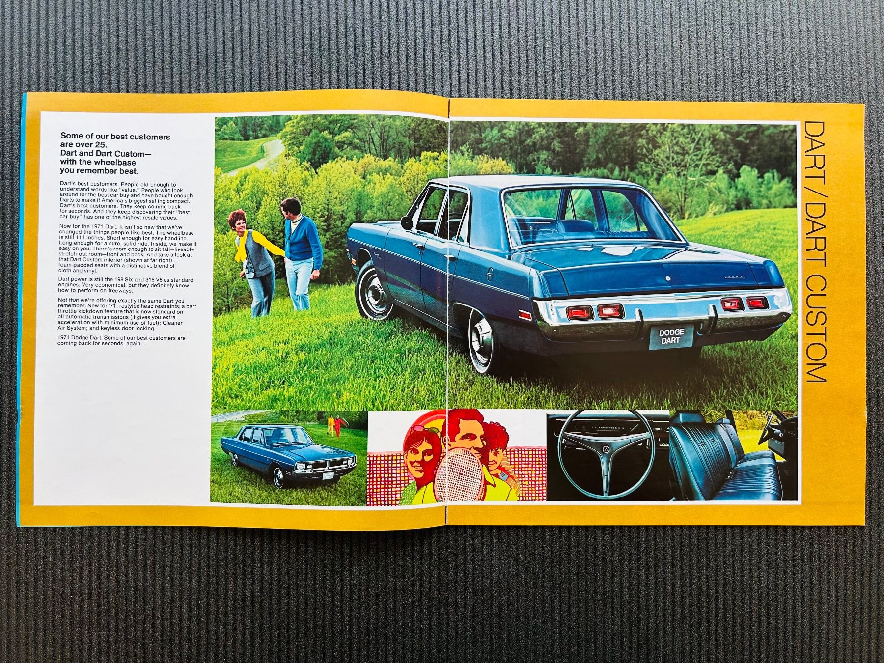 Dodge Documenti: Dodge Original Brochure 1971 Challenger Dart Demon – Usato da Herrliberg venduto da Nomad504 3