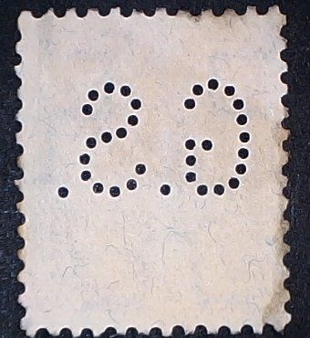 Alle Briefmarken: Perfin   86 – Gebraucht aus Opfikon von webstar30 1