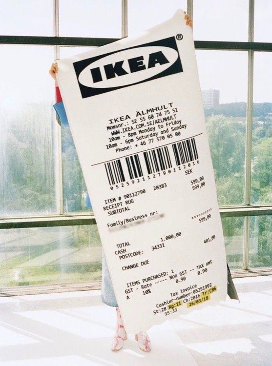 IKEA x Virgil Abloh Markerad Teppich Acheter sur Ricardo