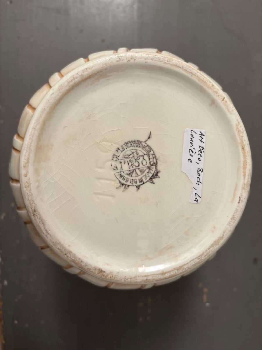 Vasi & Recipienti: Art Deco Vase, lalouviere, Boch – Usato da Basel venduto da magnummarine 2