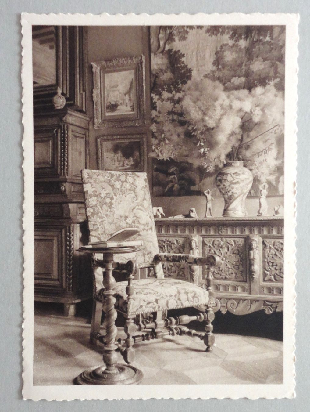 Cartoline postali: Morges, Musée Alexis Forel - Au salon – Usato da Fétigny venduto da Billy2miny