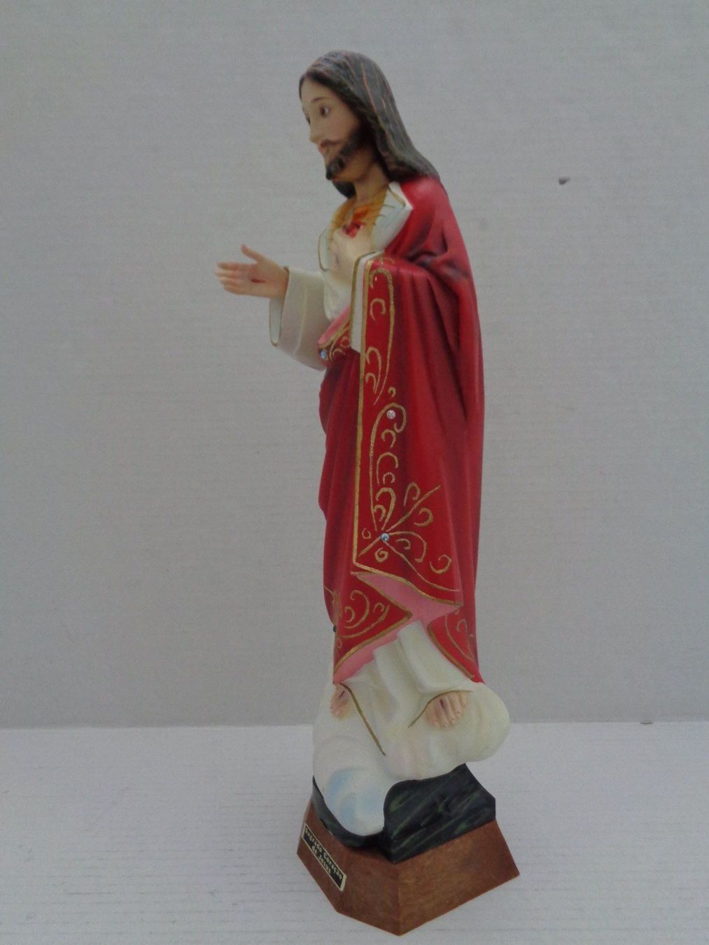 Statuette: Heiligenfigur - Sagrado Coracao de Jesus – Usato da Chur venduto da omonia 3