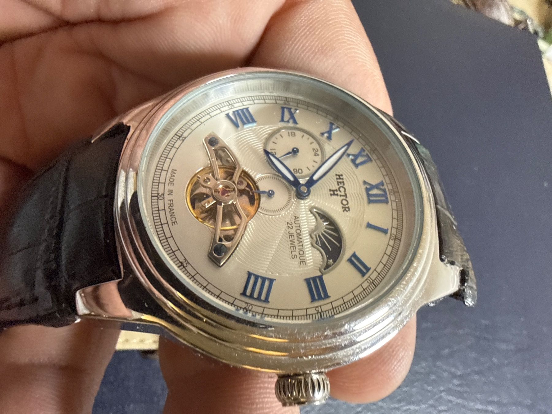 Montres: Hector Automatic 45 mm – D'occasion à Pfeffingen par Allhandelklgwatches 1