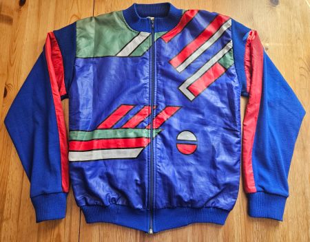Radjacke Vintage Gr. 50 Velo Radsport Trikot Fahrrad retro