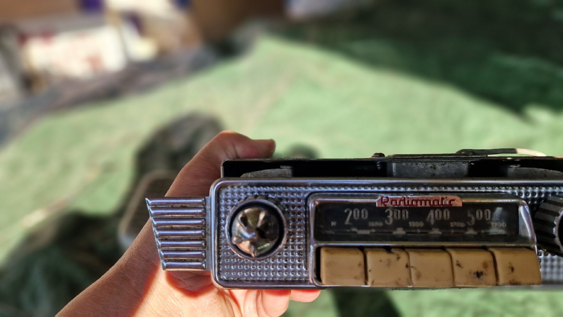 Radio: autoradio radiomatic 1950 1960 – Usato da Les Acacias venduto da str_6prq 1