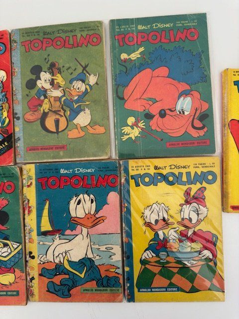 9 TOPOLINI ANNI 1953-1955 BUONI E RARI (Gebraucht) in Davesco-Soragno ...