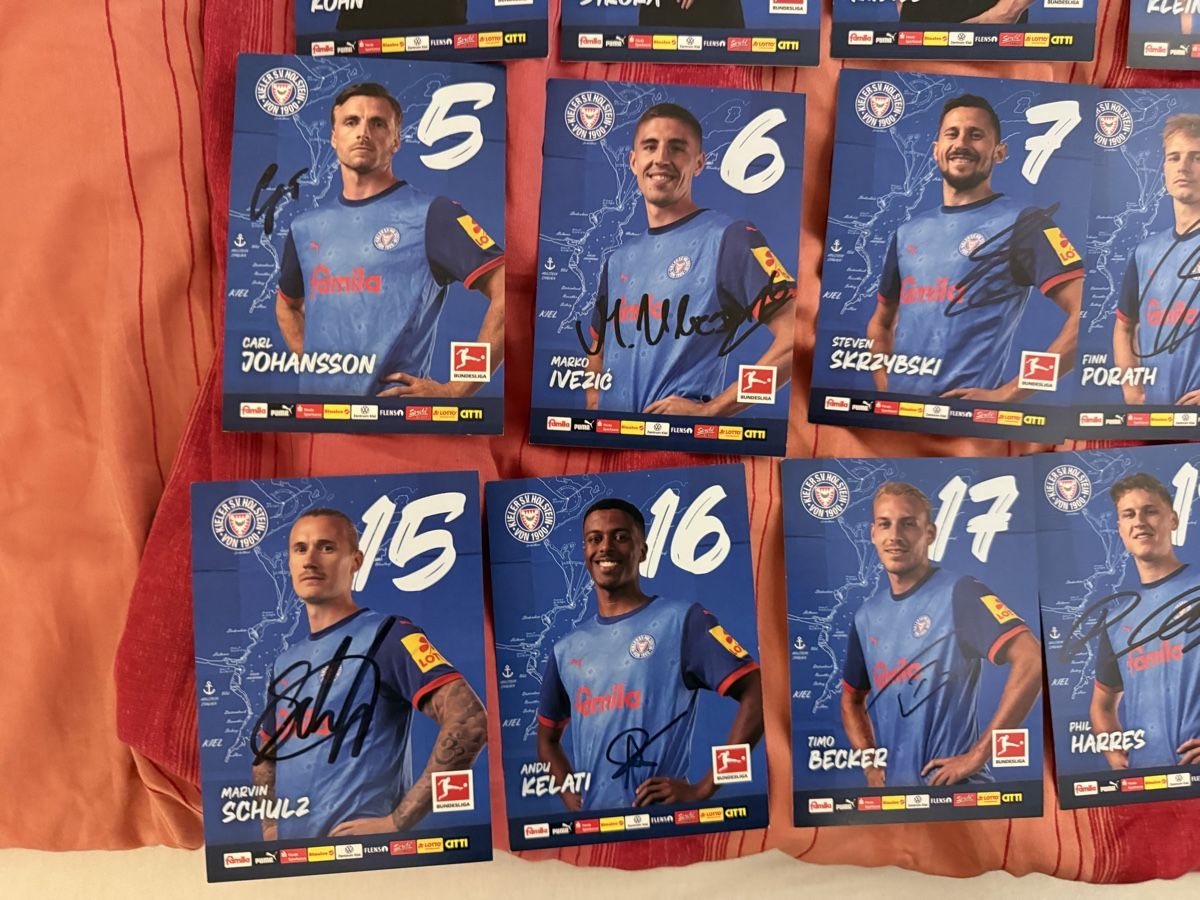 Autografi: Autogrammkartenset Hollenstein Kiel – Usato da Rüschlikon venduto da andi_841 6