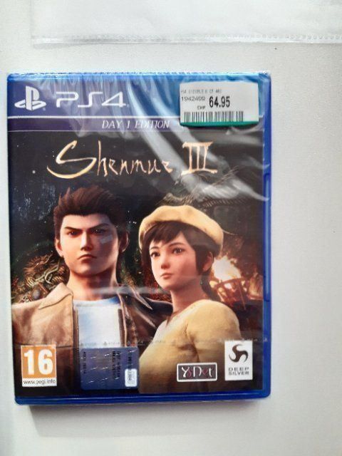Sony Spiele: Shenmue 3 - PS4 - 100% NEW – Neu und originalverpackt aus Pambio Noranco von Pol69