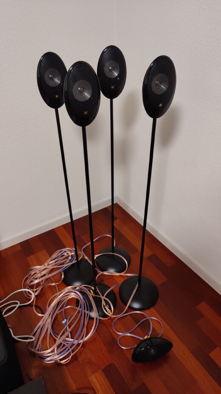 Denon Home Cinema: Denon Receiver, KEF Subwoofer & speakers - sound system set – Usato da Zürich venduto da somma_gio 4