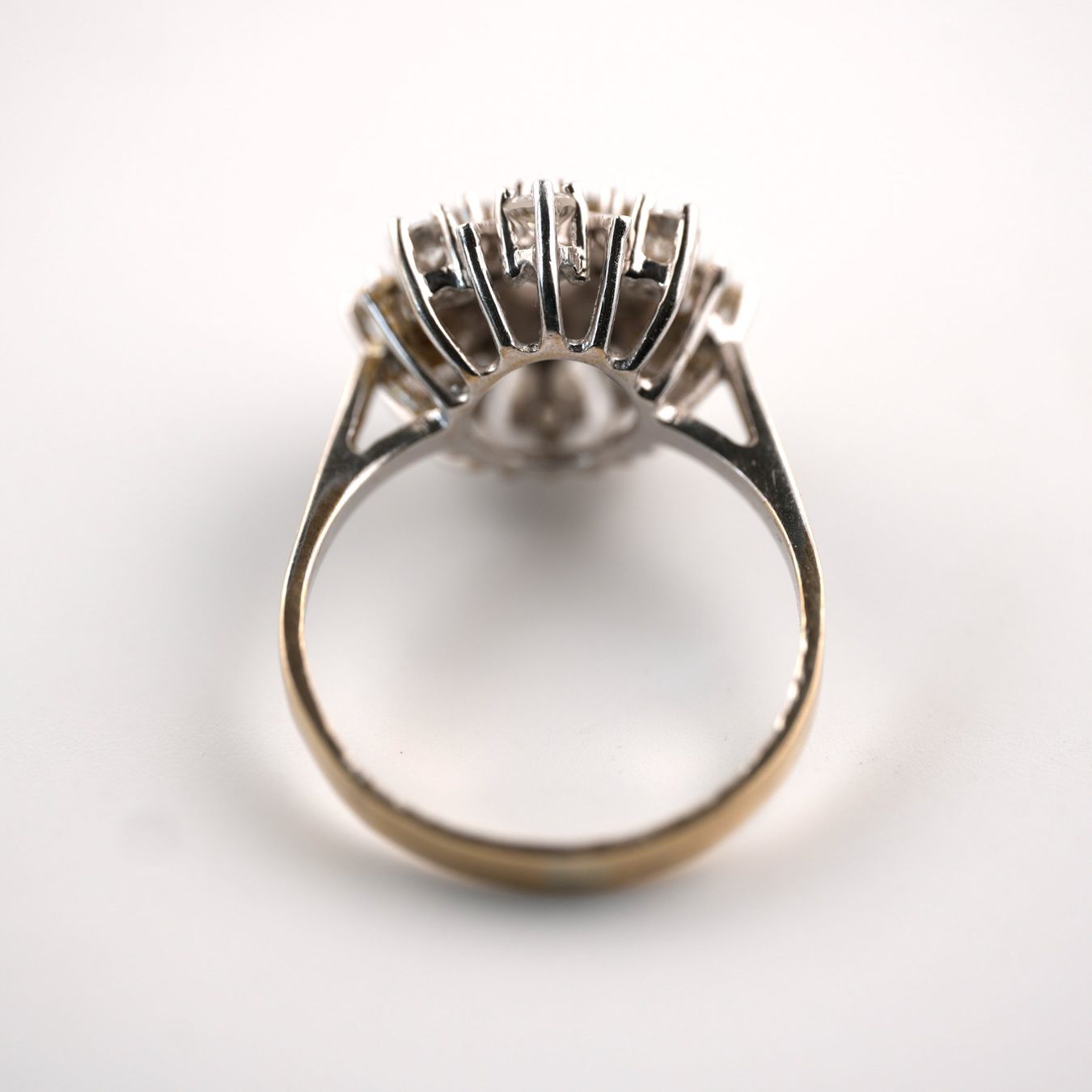 Bagues: Weissgoldring mit Diamanten – D'occasion à Basel par Vip24 3