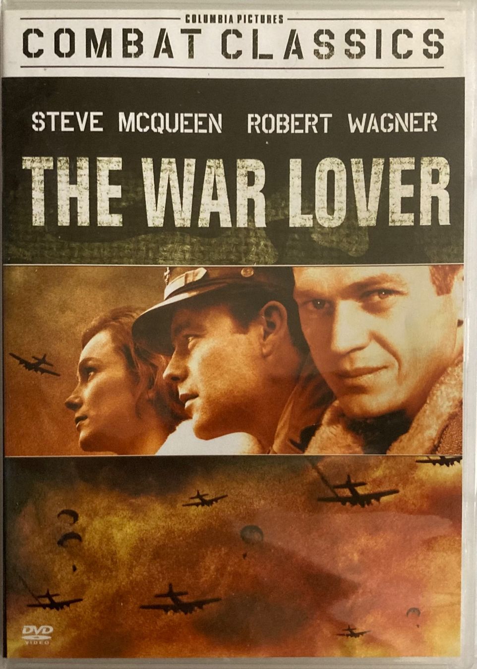 Tous les DVDs: STEVE MCQUEEN / ROBERT WAGNER - THE WAR LOVER – D'occasion à Poliez-Pittet par Newtown-Records