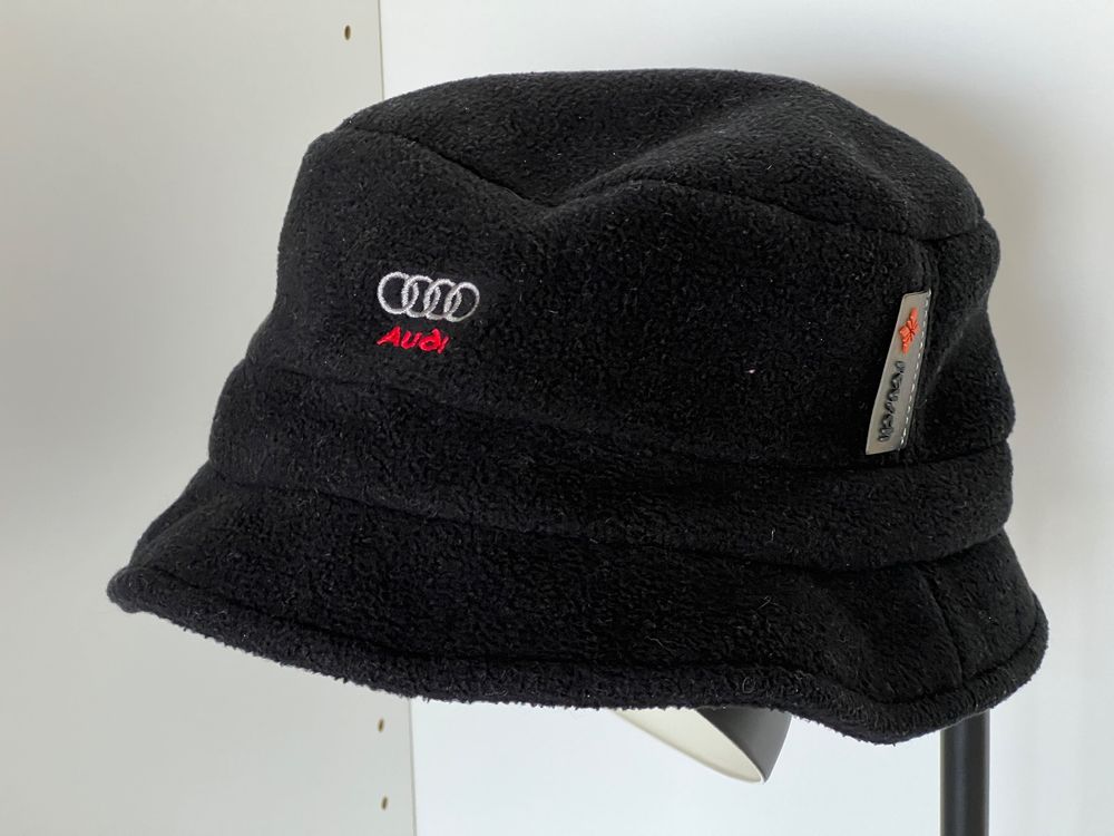 mit Cap Fleece Fischerhut Reusch - aus Audi Kaufen auf Bucket Ricardo Logo Hut |