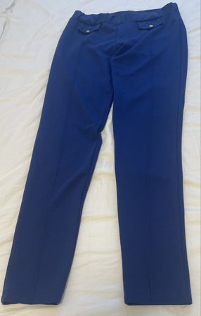 Elegante, blaue Damen Hose, Grösse 38, Top Zustand!