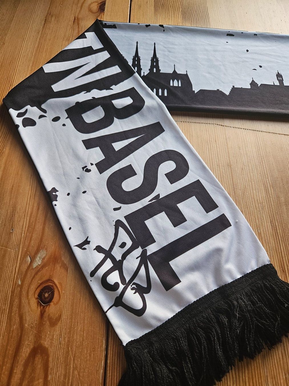 Foulard & Sciarpe: FC Basel Fan Schal MIR SIN BASEL FCB – Usato da Hägglingen venduto da United-Village-Trade 3