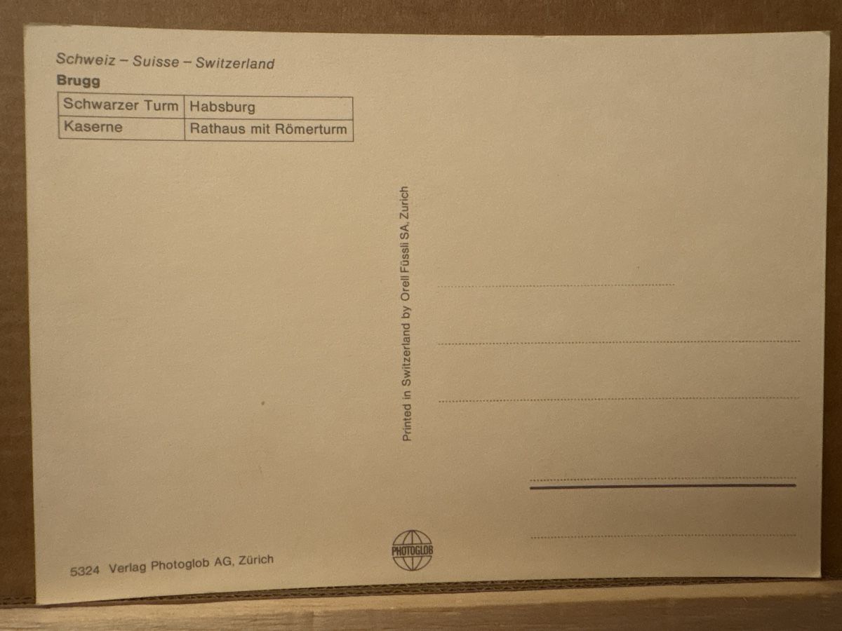 Cartoline postali: AK von Brugg – Usato da Rümlang venduto da Kartenpost1 1