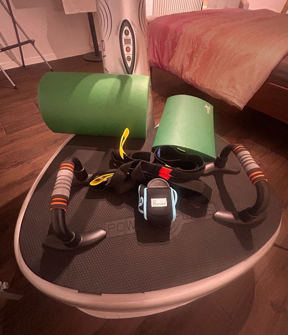 Power Plate Hometrainer: Power Plate Pro 5 AIRdaptive - die Original-Vibrationsplatte – Usato da Emmenbrücke venduto da happydr 5