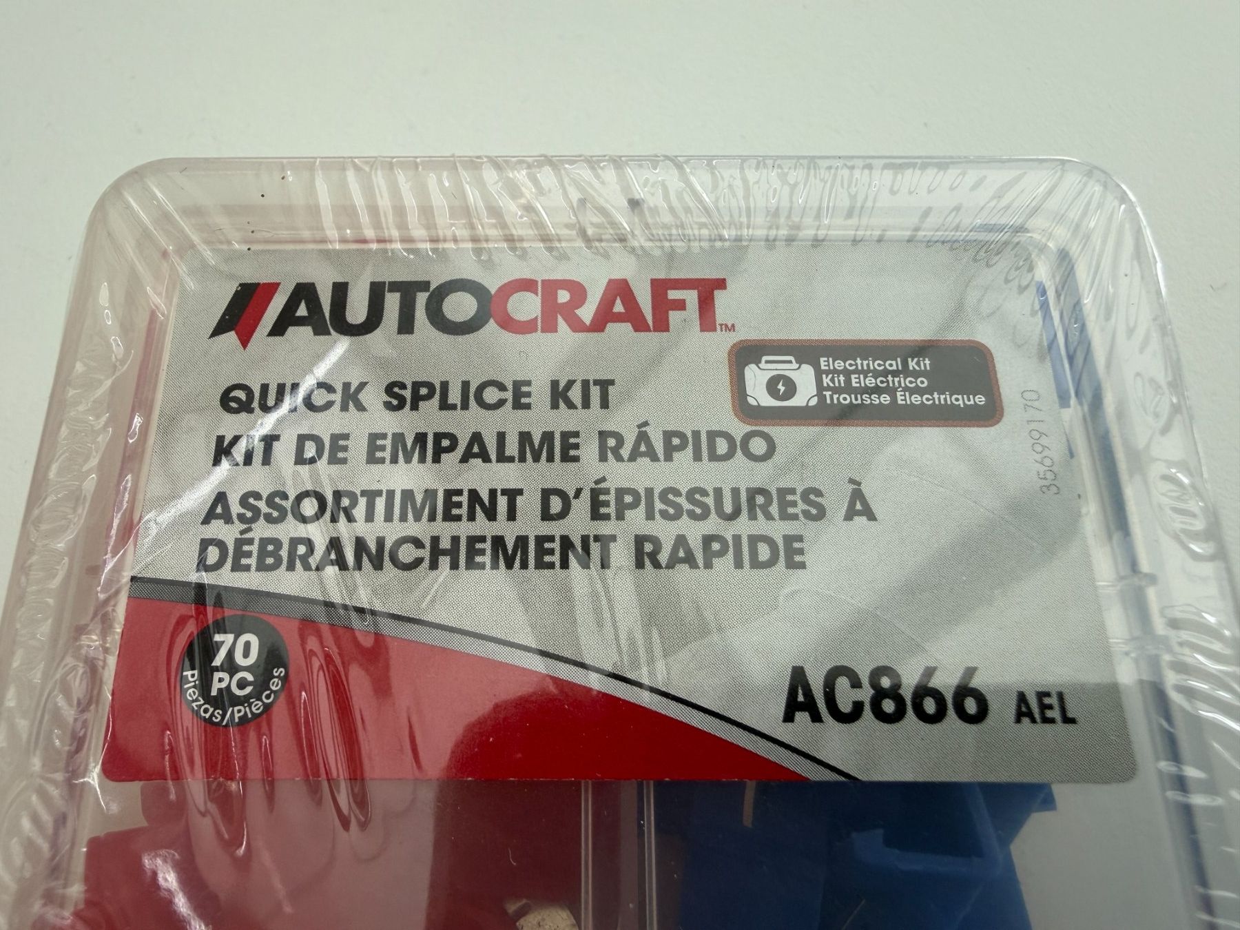Parkside Altro Materiale elettrico: AutoCraft Quick Splice Sortiment, 70-teilig,  Fabrikneu – Nuovo e nell'imballaggio originale da Unterengstringen venduto da Tnovus 2