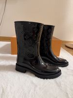 Louis Vuitton Damen Gummistiefel schwarz neuwertig