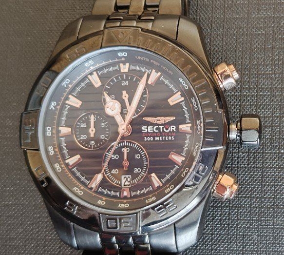 Sector Orologi: Sector Diving Team Chronograph – Nuovo e nell'imballaggio originale da Kägiswil venduto da Pz711