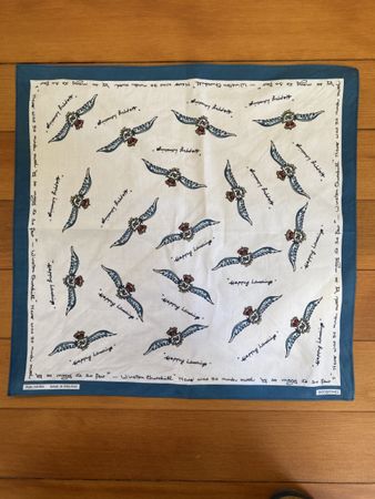 RAF Propaganda Schal "Happy Landings" Von Jacqmar.Duck Ei b
