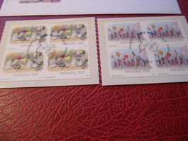 Satz Kreidolf , 2013, FDC  + 4erblock Lose ET-o