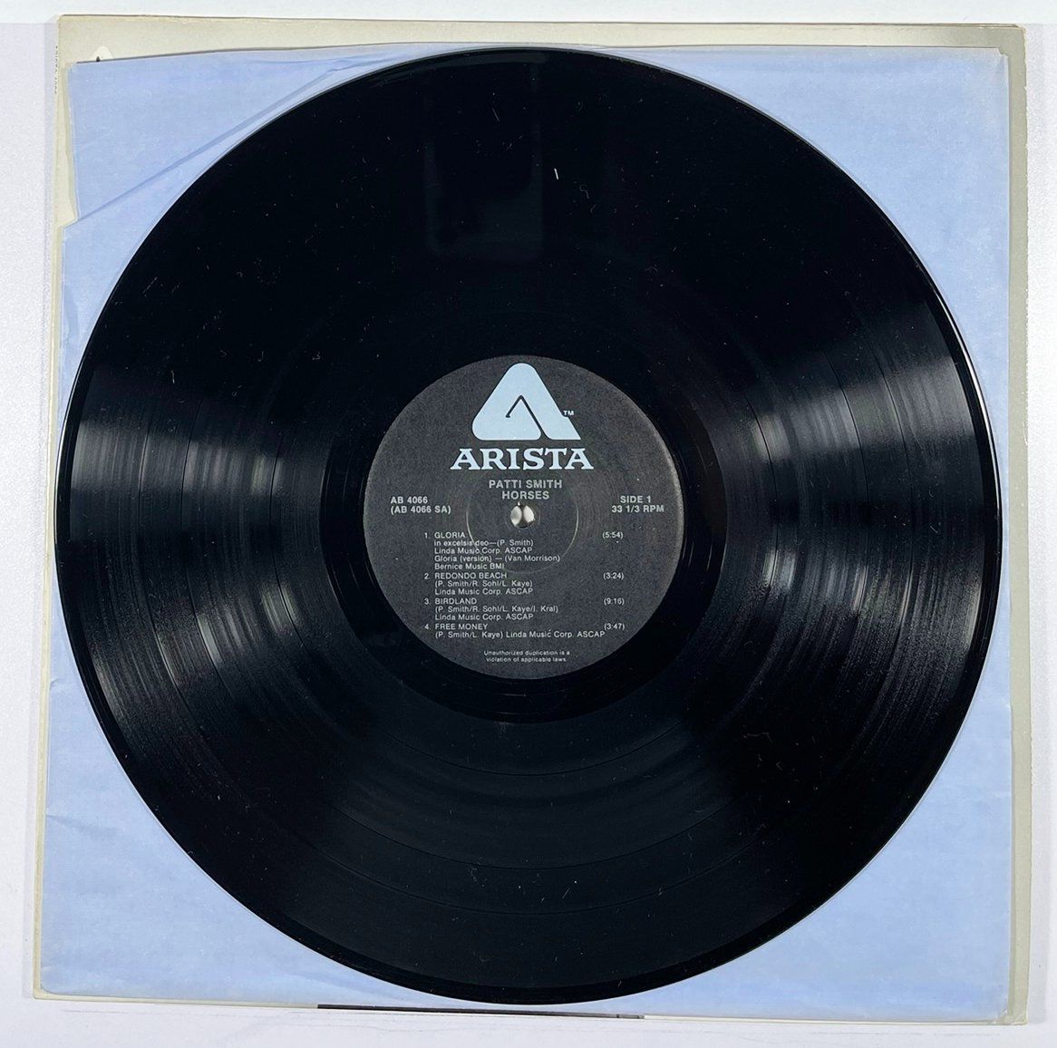 Schallplatten: LP: PATTI SMITH - Horses – Neu (gemäss Beschreibung) aus Frenkendorf von Yard-Sale-2000 3