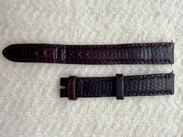 Uhrenarmband aus Eidechsenleder