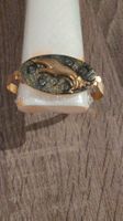 Goldener Armreif mit Hand-Motiv, Vintage Stil, Top!