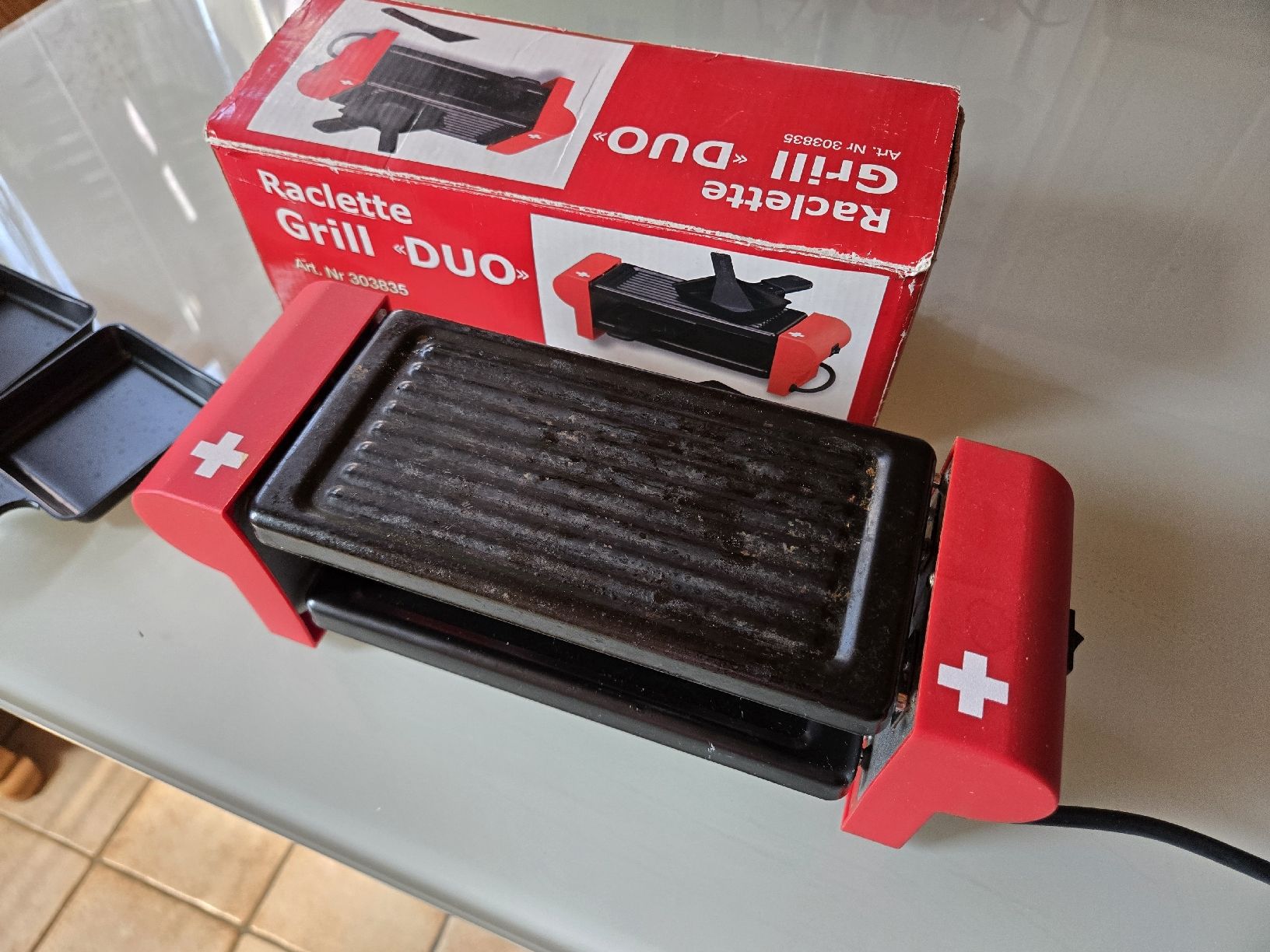 Elettrodomestici da cucina: Raclette Grill Duo mit 2 Pfännchen,  – Usato da Grünenmatt venduto da Brauni2 4
