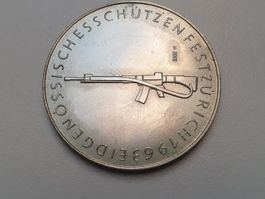 🇨🇭🤍  Swiss Silver 1963 Marksmanship  *15.13g .900**