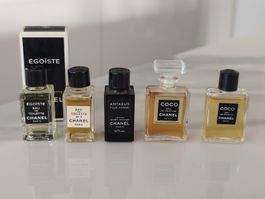 Parfume Chanel collection miniature vintage 