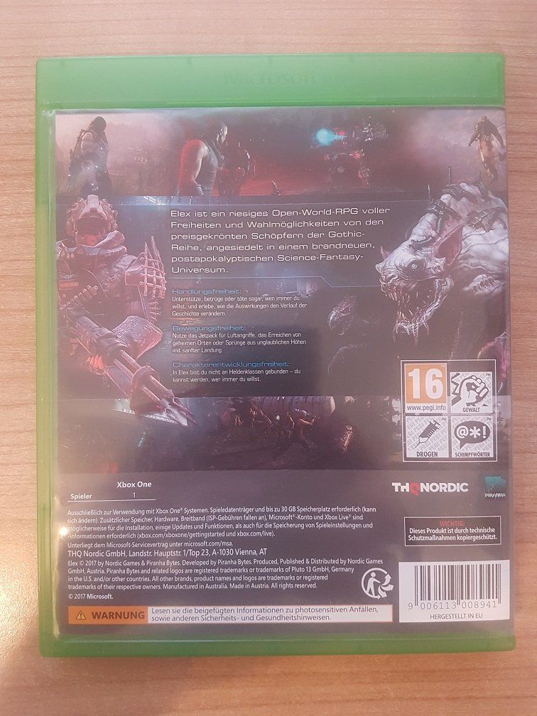 Microsoft Spiele: Elex – Gebraucht aus Winterthur von Men_in_black 1