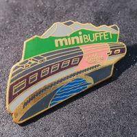 Z485 - Pin Zug Bahn Train - mini Buffet / Auflage 1'000 Stk.