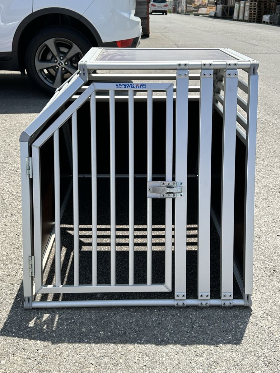 Gabbie, trasporto & Sicurezza: Hundebox der Marke Schmidt – Usato da Oberwil i. S. venduto da mimihops4