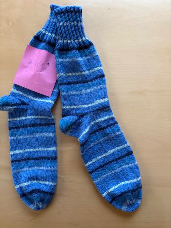 Herrensocken, Gr. 41/42, Handarbeit