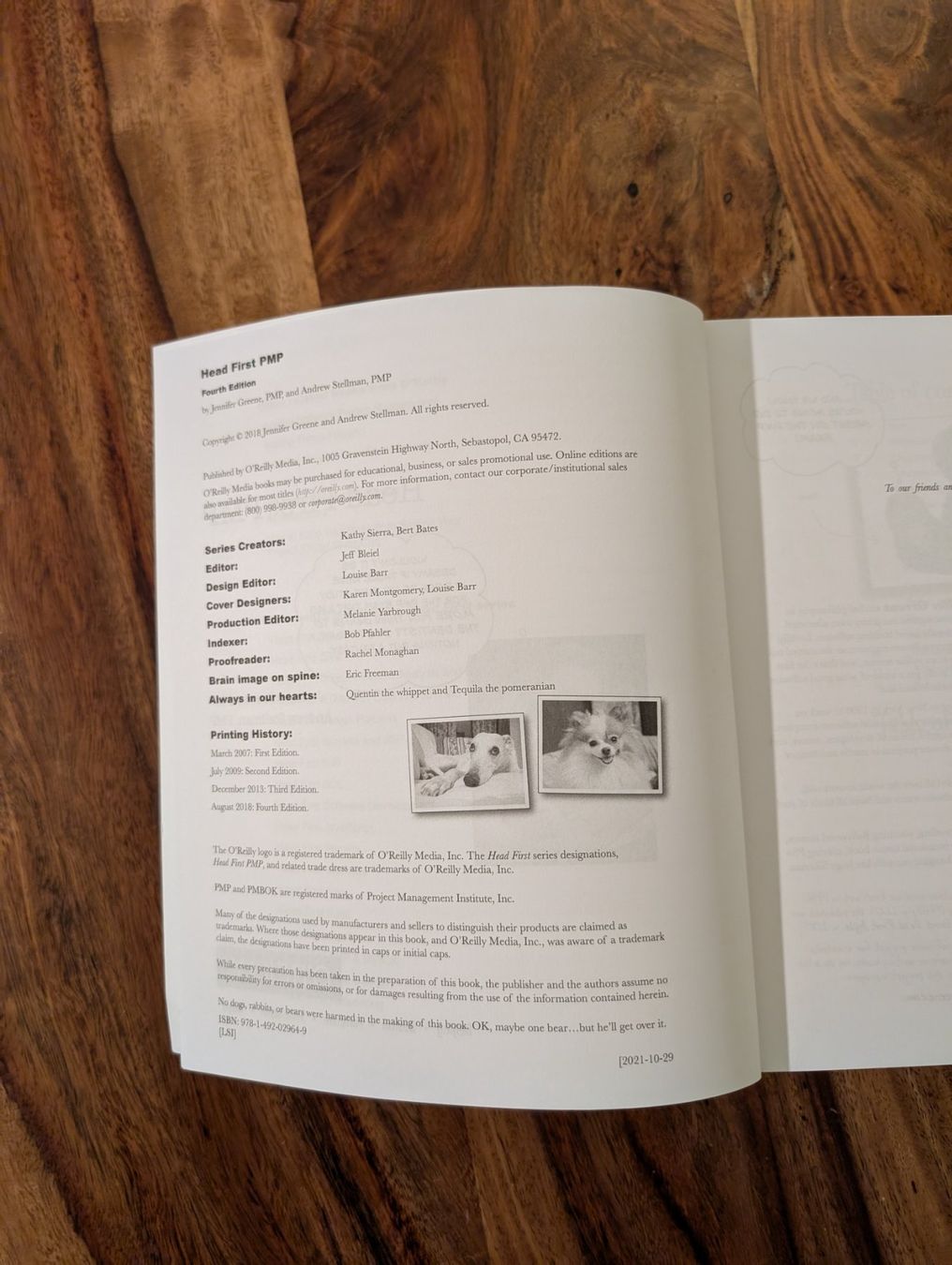 Livres: Head First PMP, 4th Edition – D'occasion à Otelfingen par ALuechinger 2