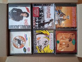 Kiste voller CD's