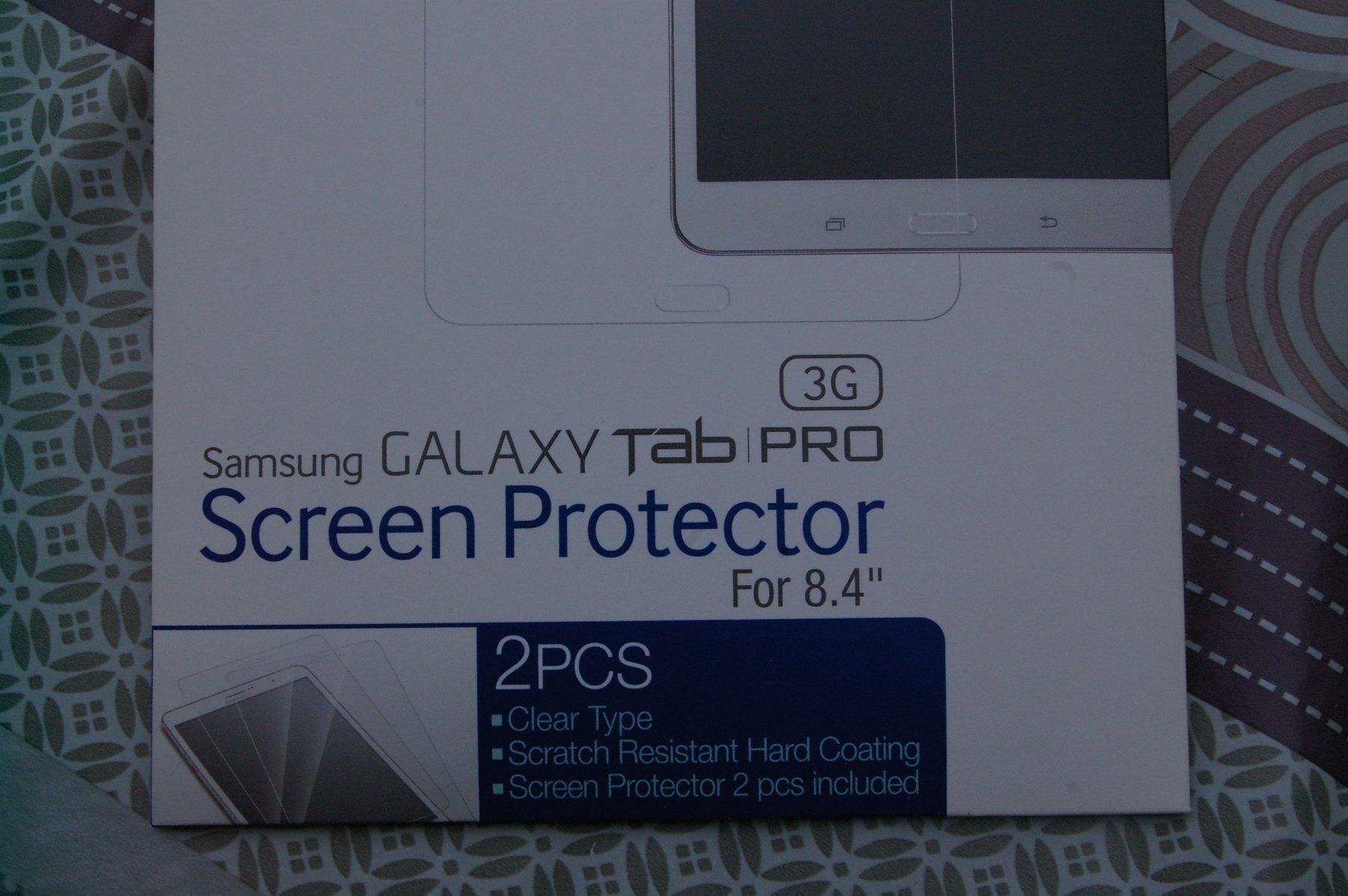 Ritocchi & pellicole di protezione: SAMSUNG GALAXY Tab Pro Screen Protector – Nuovo e nell'imballaggio originale da Niederurnen venduto da mowgli_1963 1